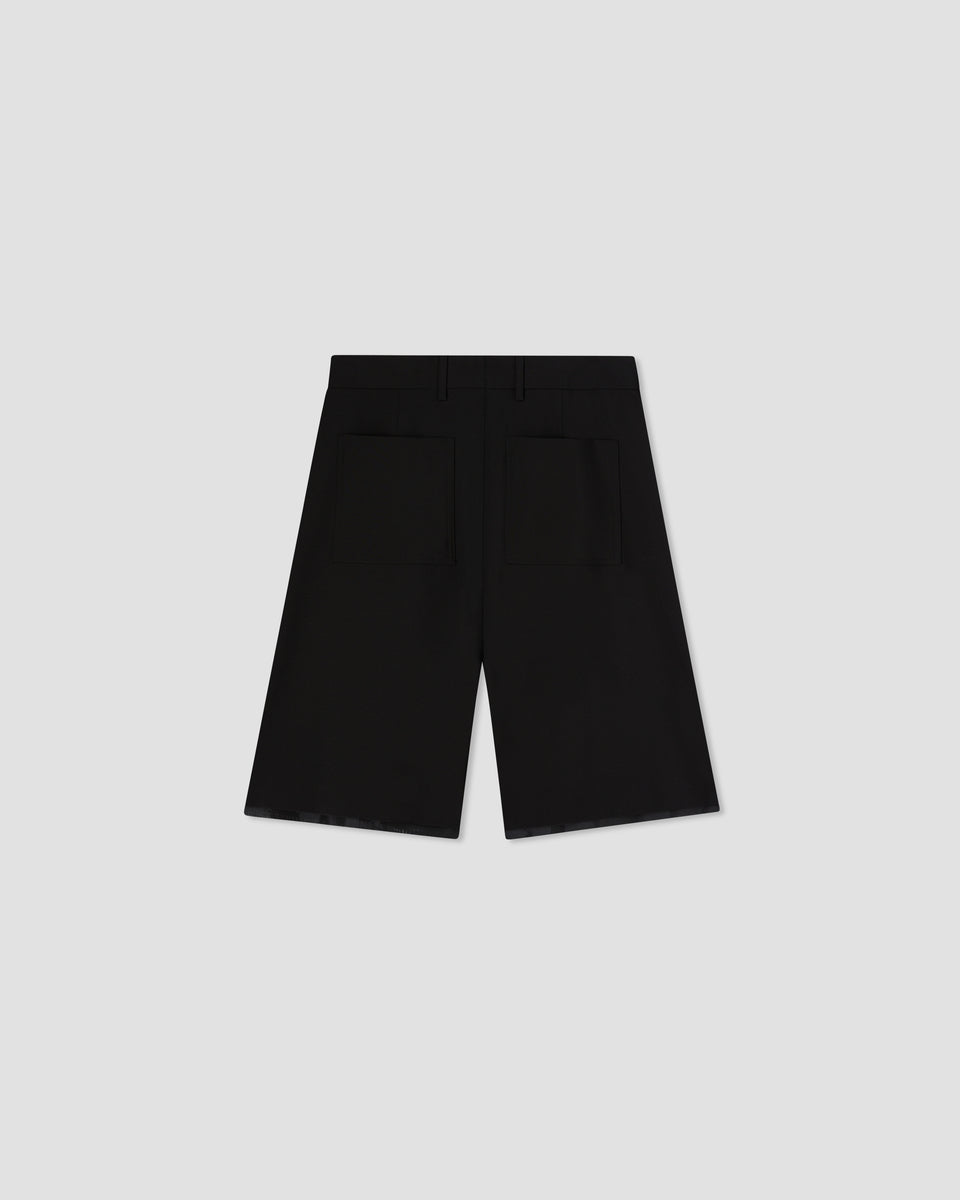 パンツ OAMC 25SS Double Layer Shorts 48 black Double Layer Shorts in Black | OAMC