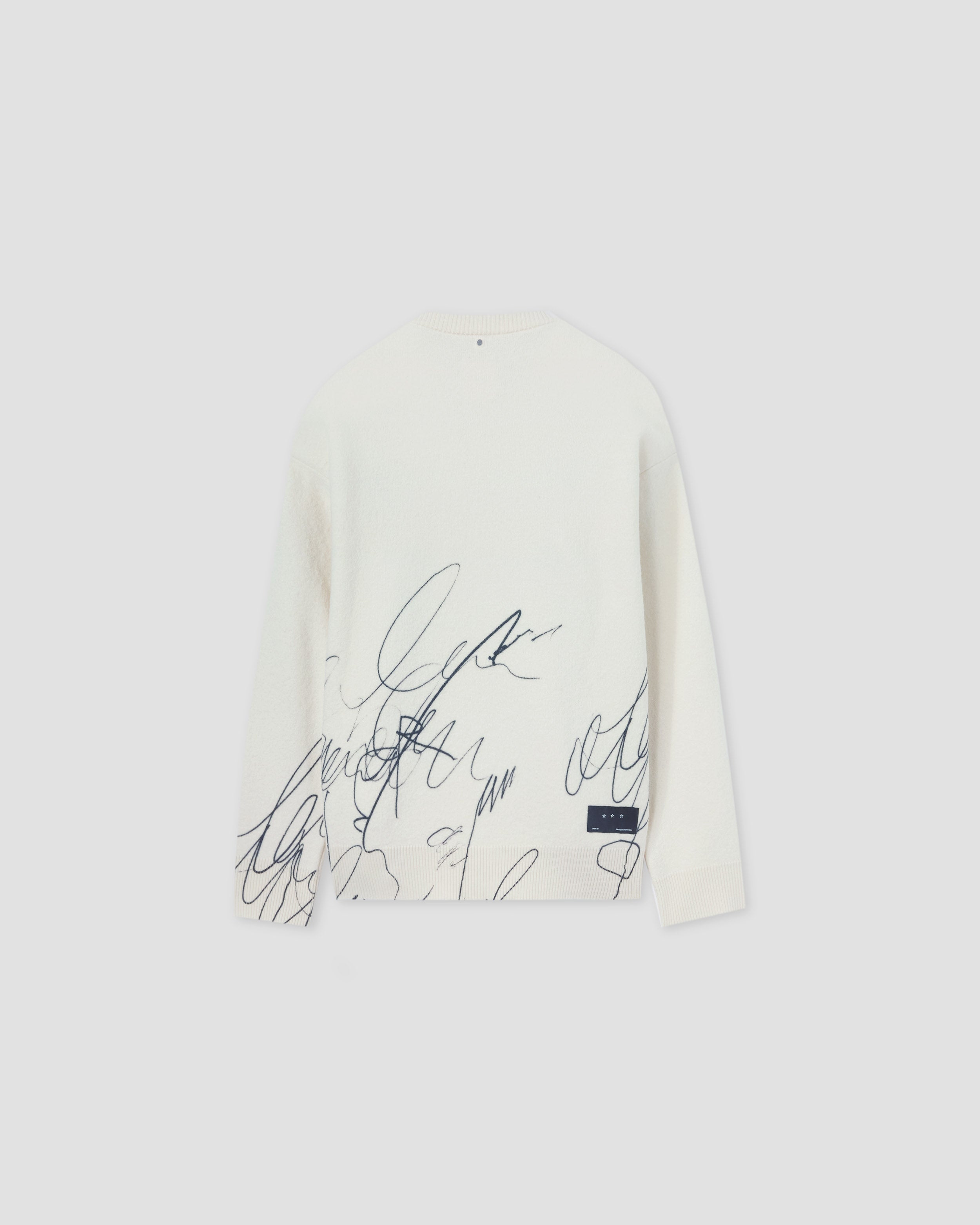 SCRIBBLE CREWNECK